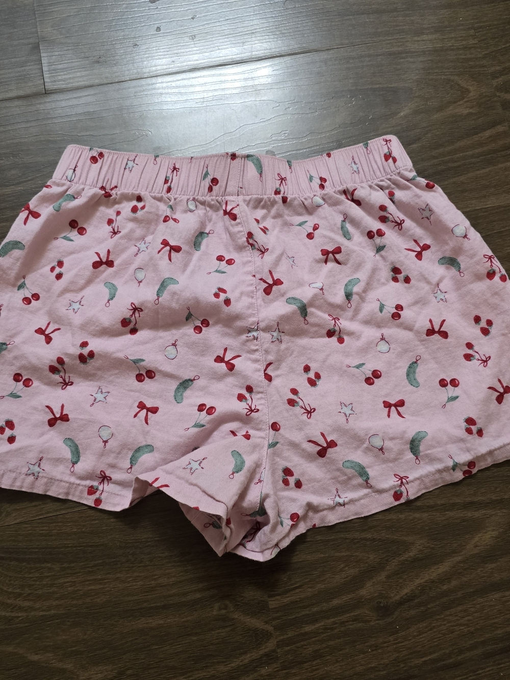 wild fable Pink Printed Christmas Lounge Shorts - Picture 7 of 7